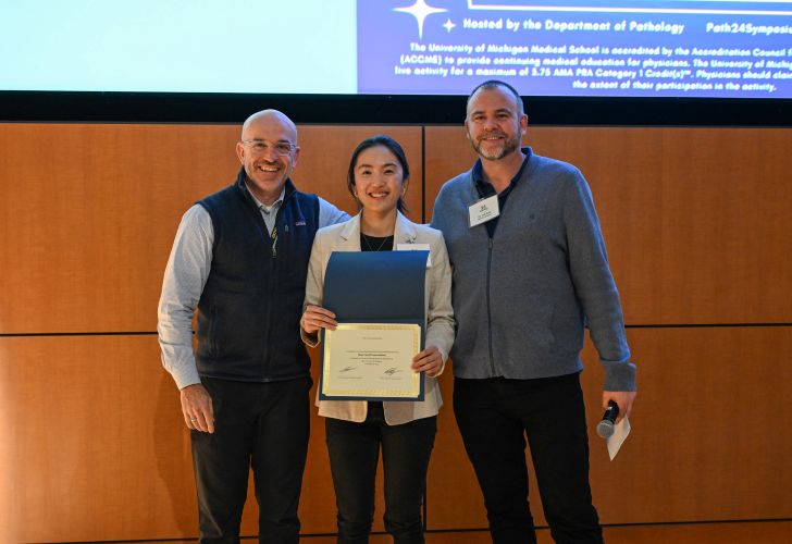 Joanna was awarded Best Oral Presentation at the 2022 MCP Research Symposium, presented by Drs. Simon Hogan and Jeff Rual.